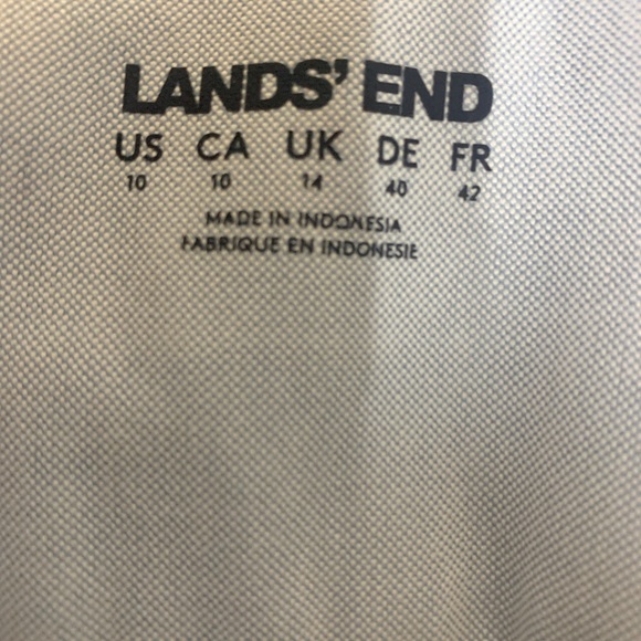 🌱 Lands End Long Sleeve Blouse | Adapted Magnet/Velcro Closure | Size 10 - Picture 6 of 10